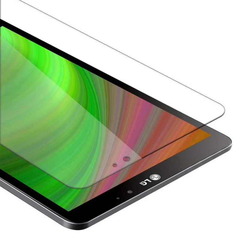 Cadorabo Panzer Folie kompatibel mit LG G Pad 8.3 - Schutzfolie Gehärtetes (Tempered) Display-Schutzglas in 9H Härte mit 3D Touch Kompatibilität