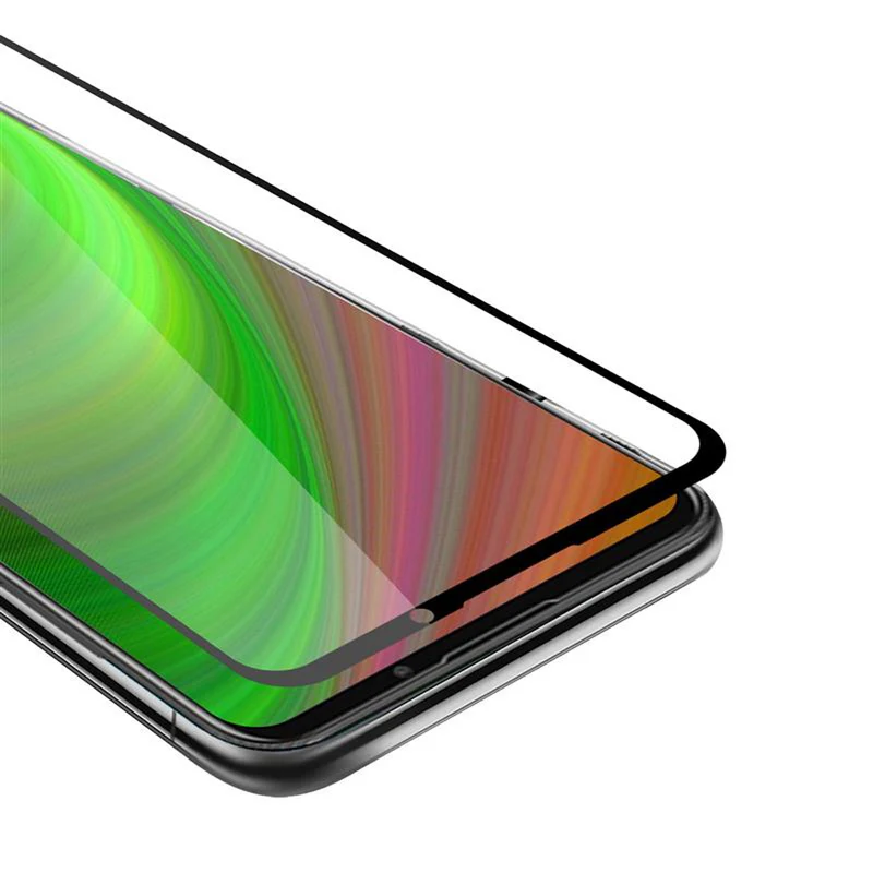 Cadorabo Vollbild Panzer Folie kompatibel mit MEIZU 16Xs - Schutzfolie Gehärtetes (Tempered) Display-Schutzglas in 9H Härte mit 3D Touch