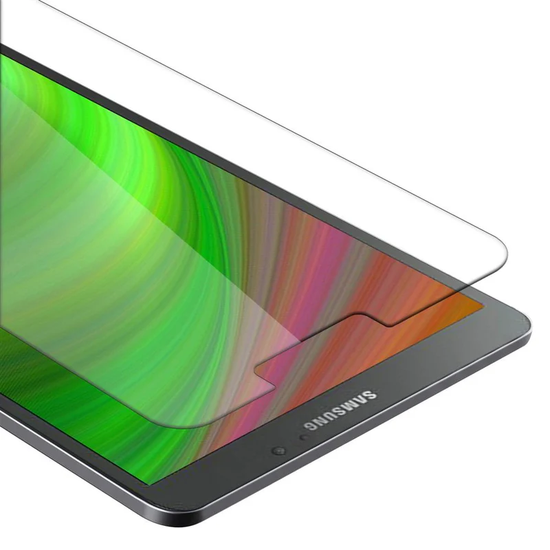 Cadorabo Panzer Folie kompatibel mit Samsung Galaxy Tab ACTIVE (8 Zoll) Gehärtetes (Tempered) Display-Schutzglas in 9H Härte mit 3D Touch Kompatibilität