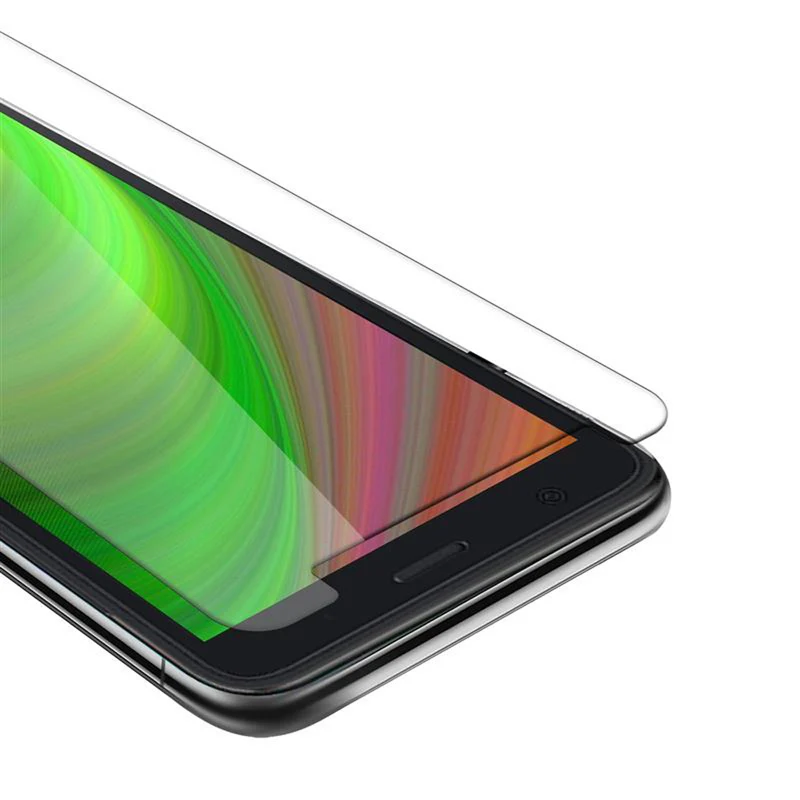 Cadorabo Panzer Folie kompatibel mit ZTE Blade A3 2019 - Schutzfolie Gehärtetes (Tempered) Display-Schutzglas in 9H Härte mit 3D Touch Kompatibilität