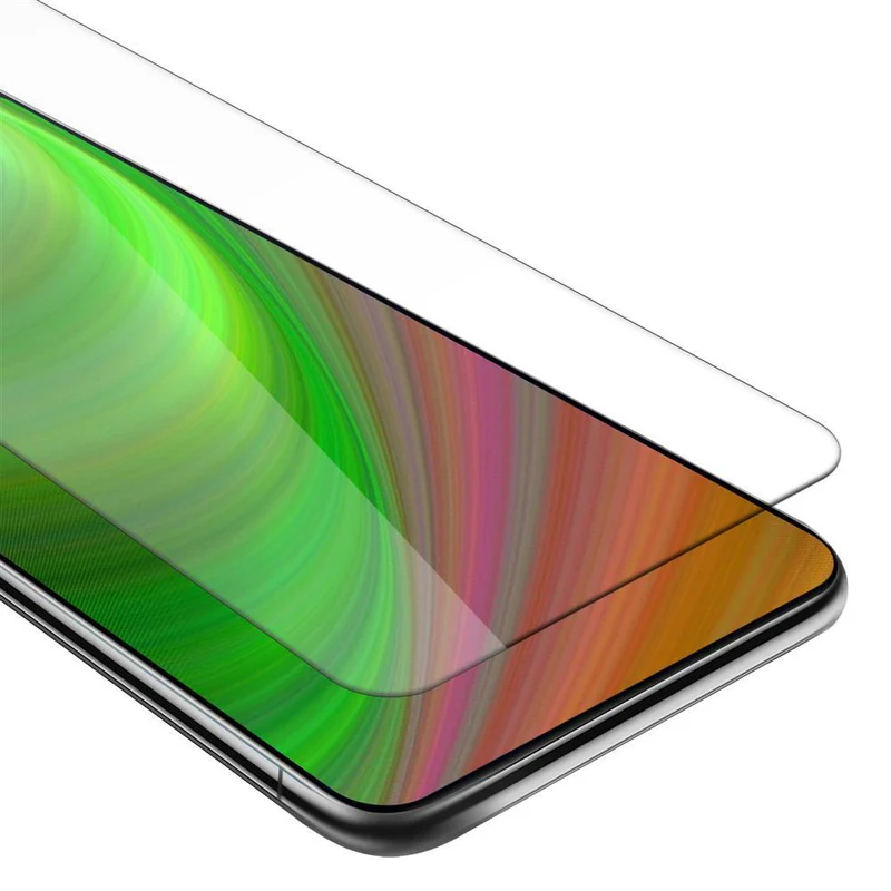 Cadorabo Panzer Folie kompatibel mit Huawei P SMART Z / Y9 PRIME 2019 / Enjoy 10 PLUS - Schutzfolie Gehärtetes (Tempered) Display-Schutzglas in 9H Härte mit 3D Touch Kompatibilität