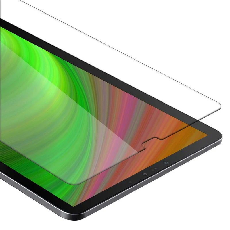 Cadorabo Panzer Folie kompatibel mit Samsung Galaxy Tab S4 (10.5 Zoll) Gehärtetes (Tempered) Display-Schutzglas in 9H Härte mit 3D Touch Kompatibilität