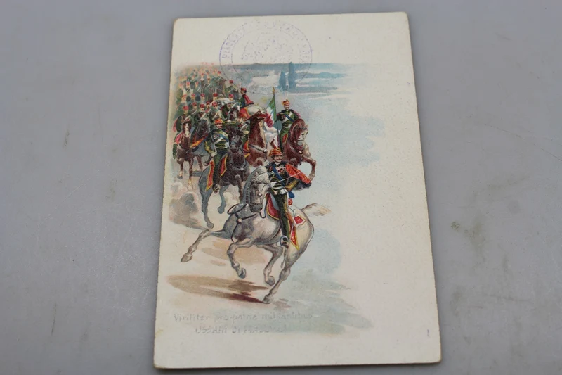 Postkarte „Piacenza-Kavallerie“