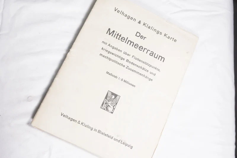 Karte von Europa und dem Mittelmeerraum in den 30er und 40er Jahren, Deutschland