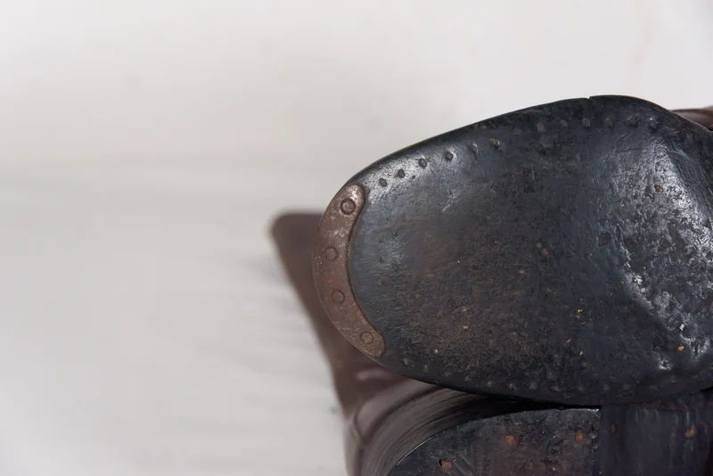 Britische Offiziersstiefel aus dem 2. Weltkrieg