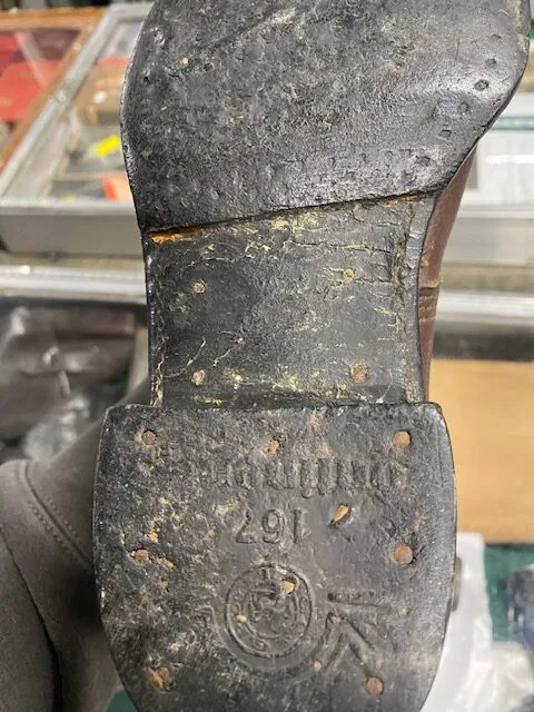 Britische Offiziersstiefel aus dem 2. Weltkrieg