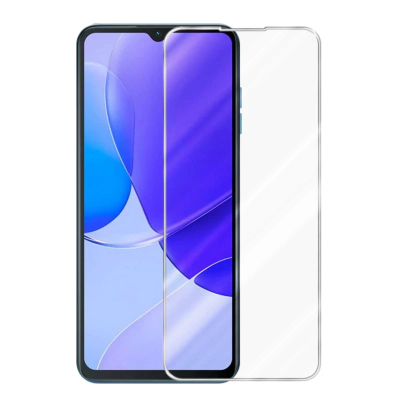 Cadorabo Panzer Folie kompatibel mit Oukitel C32 - Schutzfolie Gehärtetes (Tempered) Display-Schutzglas in 9H Härte mit 3D Touch Kompatibilität