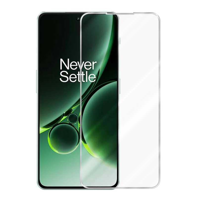 Cadorabo Panzer Folie kompatibel mit OnePlus Nord 3 5G - Schutzfolie Gehärtetes (Tempered) Display-Schutzglas in 9H Härte mit 3D Touch Kompatibilität