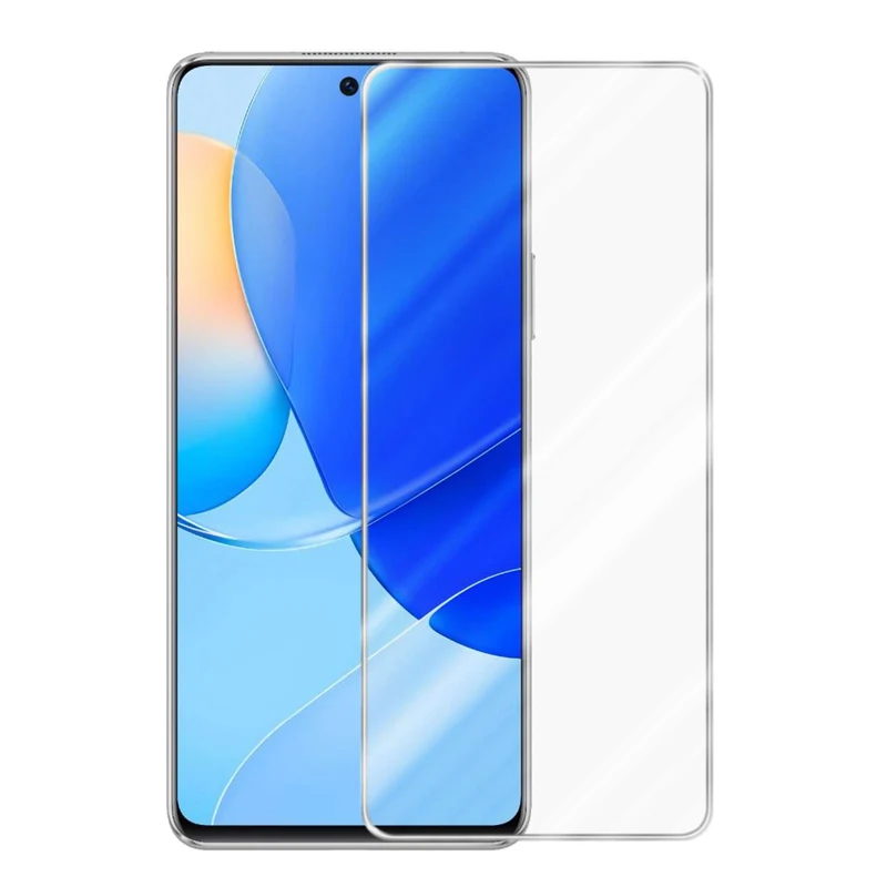 Cadorabo Panzer Folie kompatibel mit Huawei NOVA 9 SE - Schutzfolie Gehärtetes (Tempered) Display-Schutzglas in 9H Härte mit 3D Touch Kompatibilität