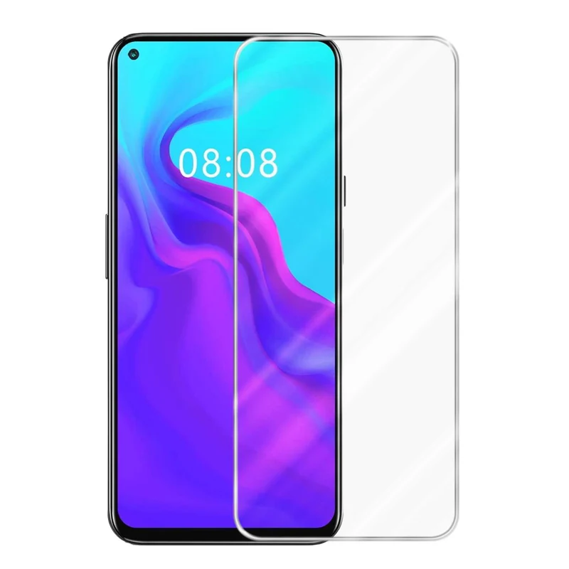 Cadorabo Panzer Folie kompatibel mit Cubot X30 - Schutzfolie Gehärtetes (Tempered) Display-Schutzglas in 9H Härte mit 3D Touch Kompatibilität