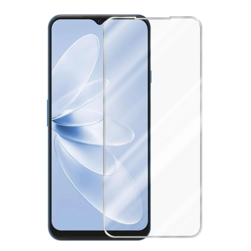 Cadorabo Panzer Folie kompatibel mit Cubot P80 - Schutzfolie Gehärtetes (Tempered) Display-Schutzglas in 9H Härte mit 3D Touch Kompatibilität