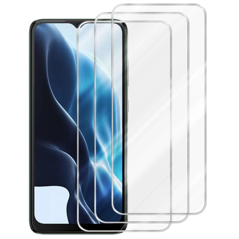 Cadorabo 3x Panzer Folie kompatibel mit Cubot NOTE 30 - Schutzfolie 3er Pack Gehärtetes (Tempered) Display-Schutzglas in 9H Härte mit 3D Touch Kompatibilität