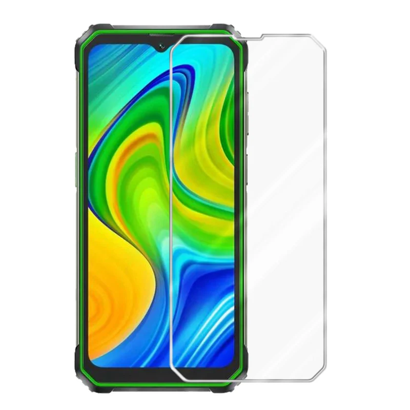 Cadorabo Panzer Folie kompatibel mit Blackview BV9200 - Schutzfolie Gehärtetes (Tempered) Display-Schutzglas in 9H Härte mit 3D Touch Kompatibilität