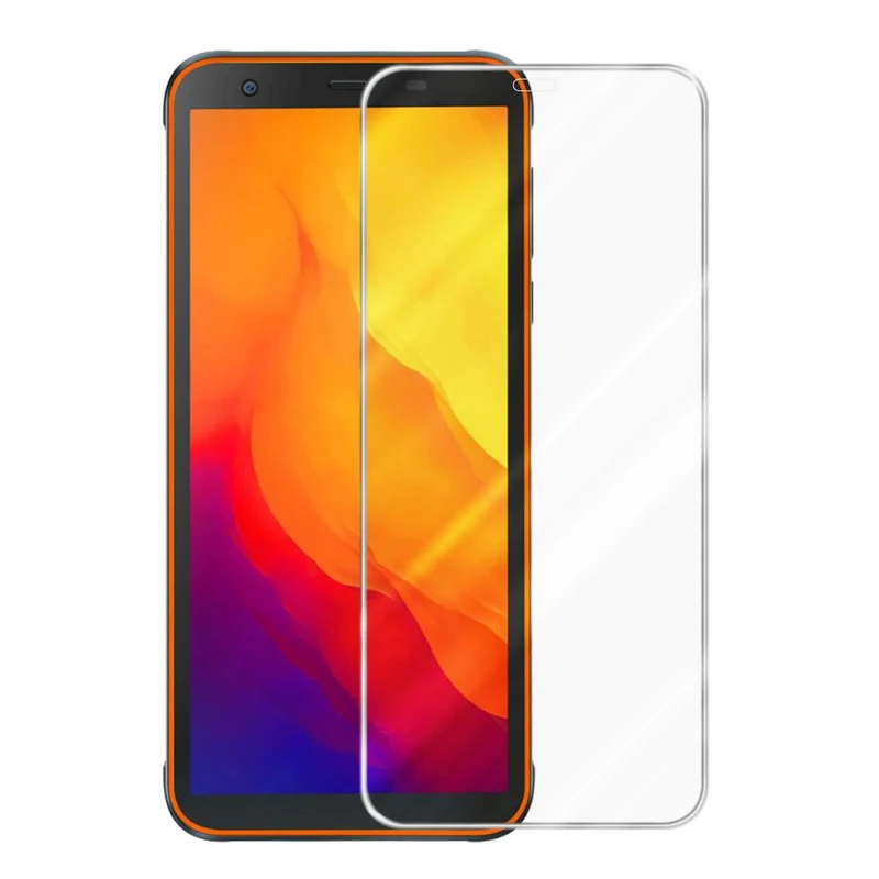 Cadorabo Panzer Folie kompatibel mit Blackview BV6300 PRO - Schutzfolie Gehärtetes (Tempered) Display-Schutzglas in 9H Härte mit 3D Touch Kompatibilität