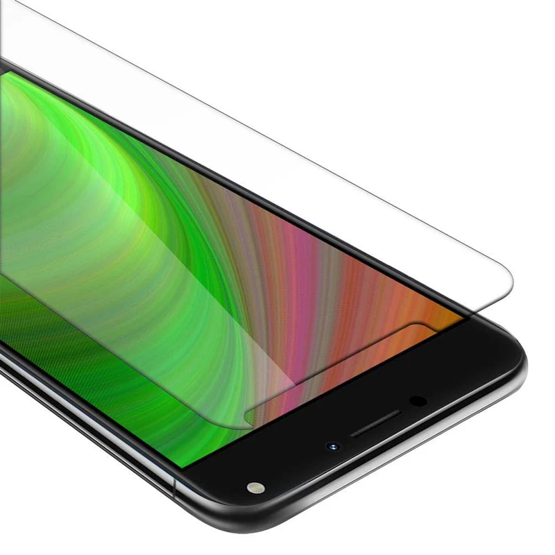 Cadorabo Panzer Folie kompatibel mit Asus ZenFone 4 MAX (5.5 Zoll) - Schutzfolie Gehärtetes (Tempered) Display-Schutzglas in 9H Härte mit 3D Touch Kompatibilität