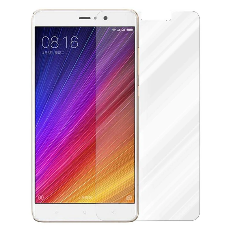 Cadorabo Panzer Folie kompatibel mit Xiaomi Mi 5s PLUS - Schutzfolie Gehärtetes (Tempered) Display-Schutzglas in 9H Härte mit 3D Touch Kompatibilität
