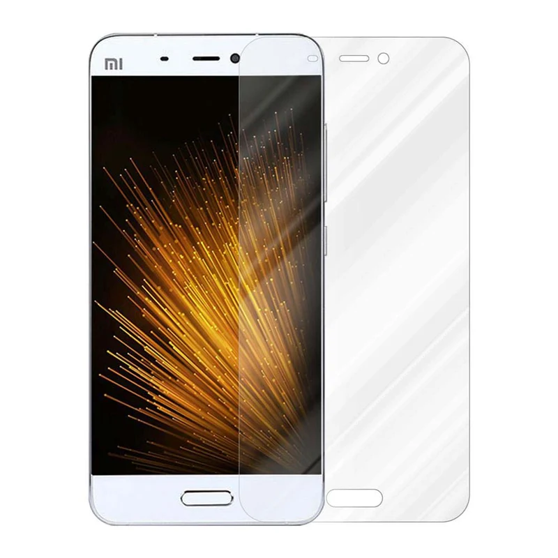 Cadorabo Panzer Folie kompatibel mit Xiaomi Mi 5 - Schutzfolie Gehärtetes (Tempered) Display-Schutzglas in 9H Härte mit 3D Touch Kompatibilität