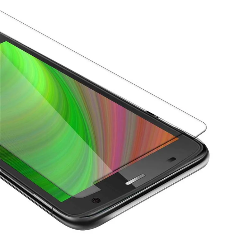 Cadorabo Panzer Folie kompatibel mit ZTE Blade L5 - Schutzfolie Gehärtetes (Tempered) Display-Schutzglas in 9H Härte mit 3D Touch Kompatibilität