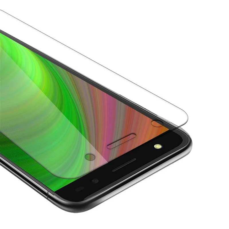 Cadorabo Panzer Folie kompatibel mit ZTE Blade V7 LITE - Schutzfolie Gehärtetes (Tempered) Display-Schutzglas in 9H Härte mit 3D Touch Kompatibilität
