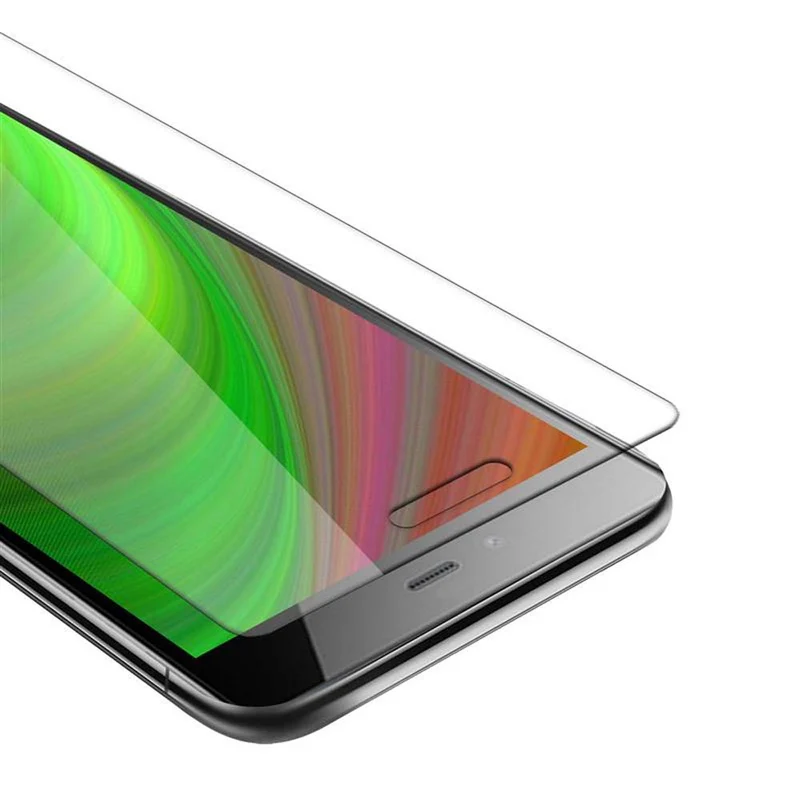 Cadorabo Panzer Folie kompatibel mit ZTE Nubia Z9 MAX - Schutzfolie Gehärtetes (Tempered) Display-Schutzglas in 9H Härte mit 3D Touch Kompatibilität