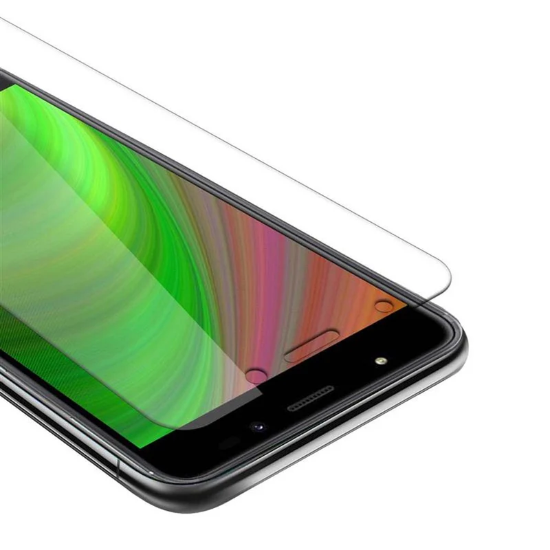 Cadorabo Panzer Folie kompatibel mit WIKO U FEEL PRIME - Schutzfolie Gehärtetes (Tempered) Display-Schutzglas in 9H Härte mit 3D Touch Kompatibilität