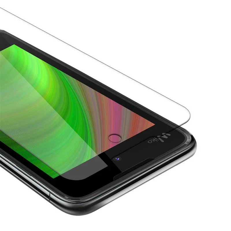 Cadorabo Panzer Folie kompatibel mit WIKO SUNNY - Schutzfolie Gehärtetes (Tempered) Display-Schutzglas in 9H Härte mit 3D Touch Kompatibilität