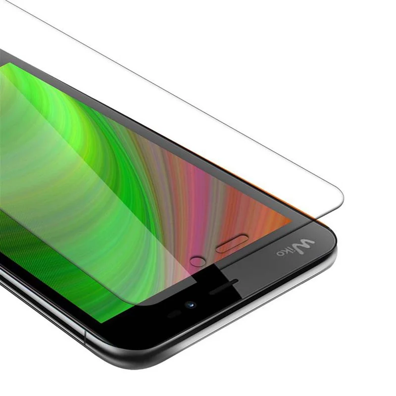 Cadorabo Panzer Folie kompatibel mit WIKO FREDDY - Schutzfolie Gehärtetes (Tempered) Display-Schutzglas in 9H Härte mit 3D Touch Kompatibilität