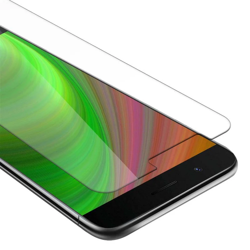 Cadorabo Panzer Folie kompatibel mit OnePlus 5 - Schutzfolie Gehärtetes (Tempered) Display-Schutzglas in 9H Härte mit 3D Touch Kompatibilität