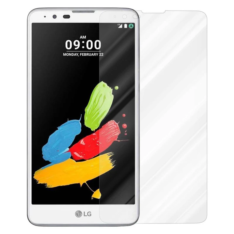 Cadorabo Panzer Folie kompatibel mit LG STYLUS 2 - Schutzfolie Gehärtetes (Tempered) Display-Schutzglas in 9H Härte mit 3D Touch Kompatibilität