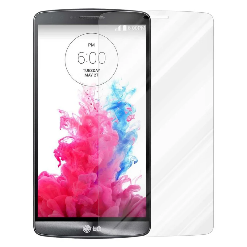 Cadorabo Panzer Folie kompatibel mit LG G3 - Schutzfolie Gehärtetes (Tempered) Display-Schutzglas in 9H Härte mit 3D Touch Kompatibilität