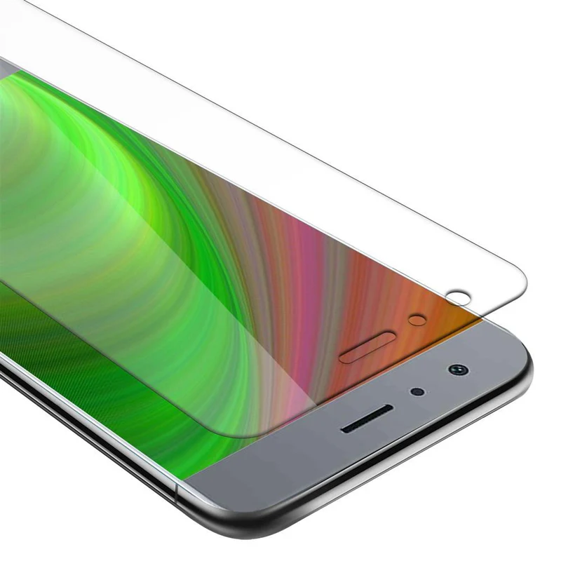 Cadorabo Panzer Folie kompatibel mit Honor 9 - Schutzfolie Gehärtetes (Tempered) Display-Schutzglas in 9H Härte mit 3D Touch Kompatibilität