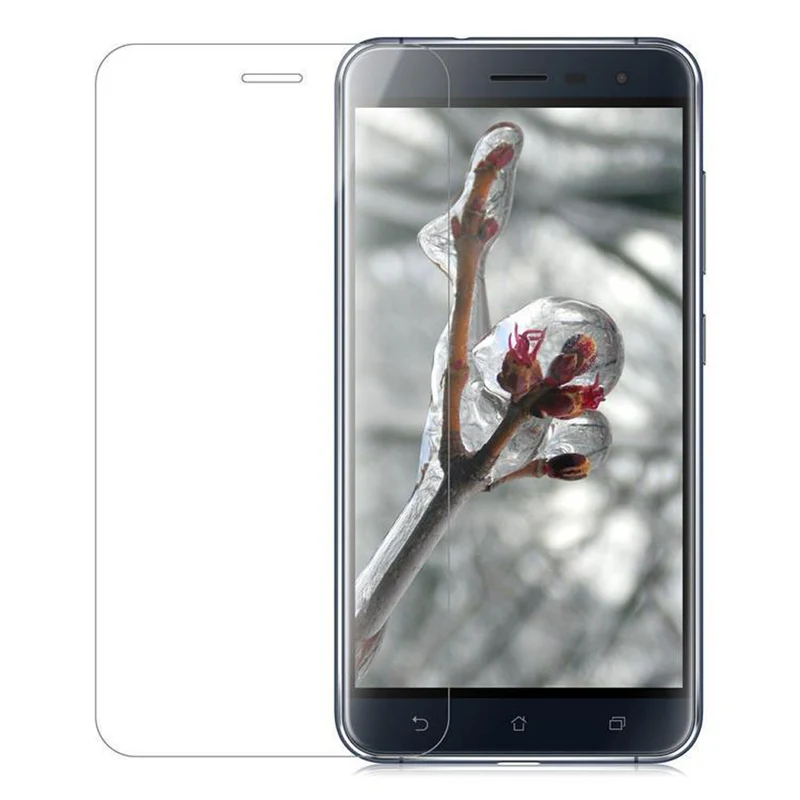 Cadorabo Panzer Folie kompatibel mit Asus ZenFone 3 (5.2 Zoll) - Schutzfolie Gehärtetes (Tempered) Display-Schutzglas in 9H Härte mit 3D Touch Kompatibilität