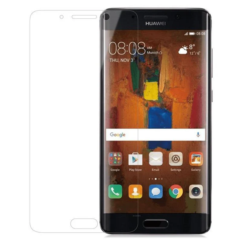 Cadorabo Panzer Folie kompatibel mit Huawei MATE 9 PRO - Schutzfolie Gehärtetes (Tempered) Display-Schutzglas in 9H Härte mit 3D Touch Kompatibilität