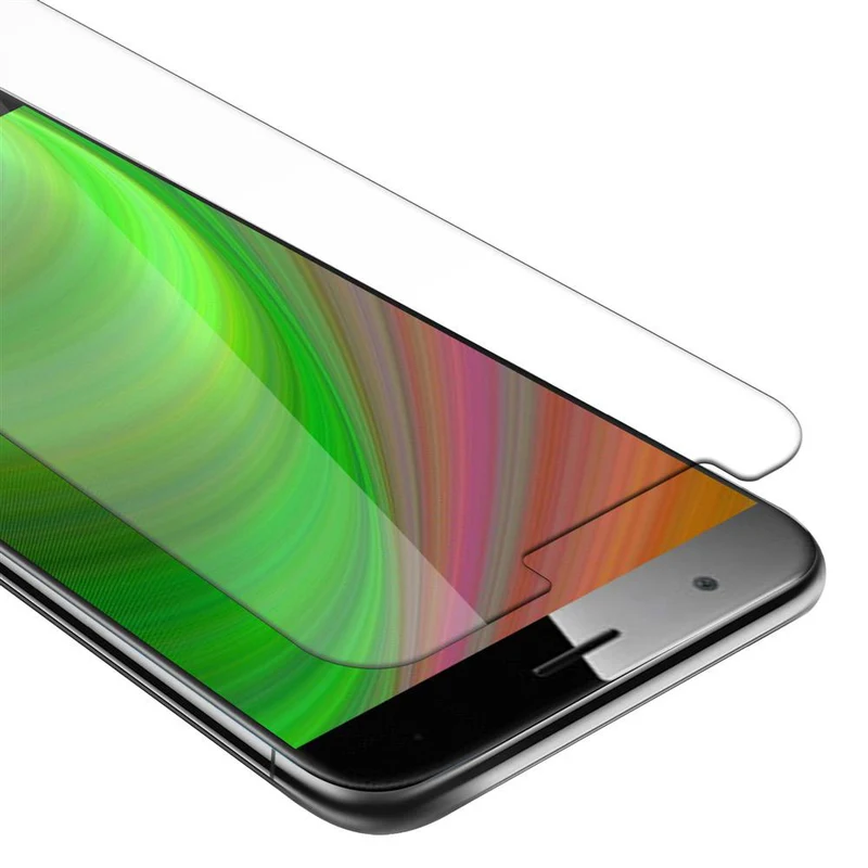 Cadorabo Panzer Folie kompatibel mit Huawei ASCEND G7 PLUS / G8 / GX8 - Schutzfolie Gehärtetes (Tempered) Display-Schutzglas in 9H Härte mit 3D Touch Kompatibilität