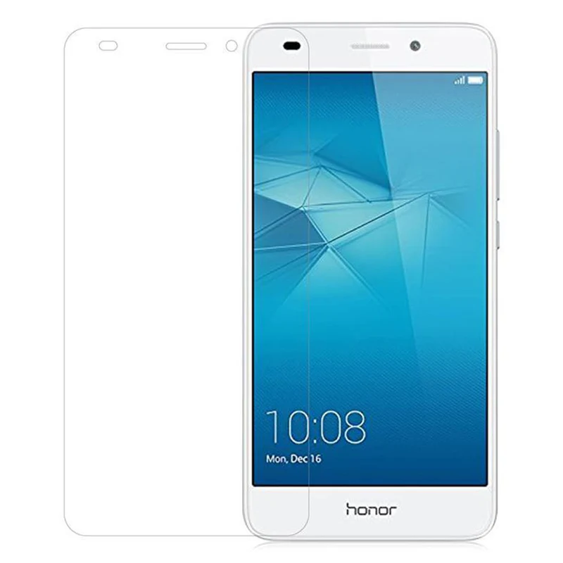 Cadorabo Panzer Folie kompatibel mit Honor 5C - Schutzfolie Gehärtetes (Tempered) Display-Schutzglas in 9H Härte mit 3D Touch Kompatibilität