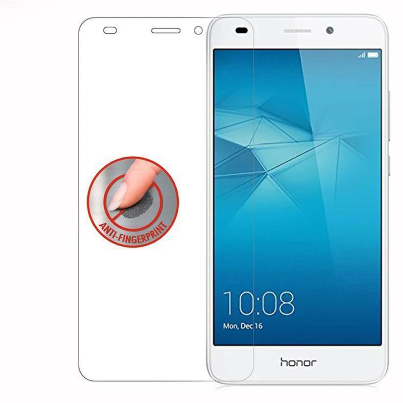 Cadorabo Panzer Folie kompatibel mit Honor 5C - Schutzfolie Gehärtetes (Tempered) Display-Schutzglas in 9H Härte mit 3D Touch Kompatibilität