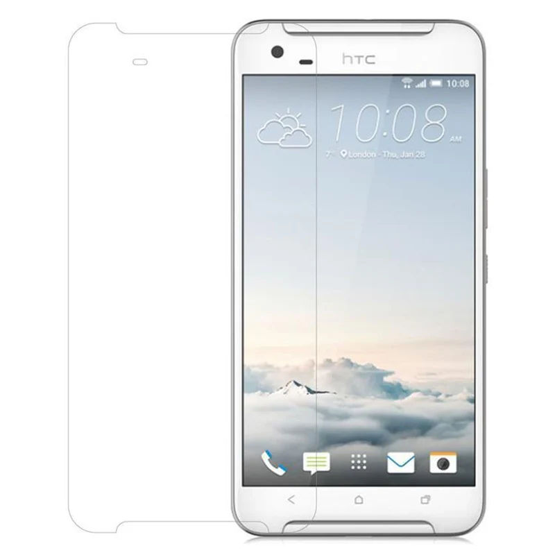 Cadorabo Panzer Folie kompatibel mit HTC ONE X9 - Schutzfolie Gehärtetes (Tempered) Display-Schutzglas in 9H Härte mit 3D Touch Kompatibilität