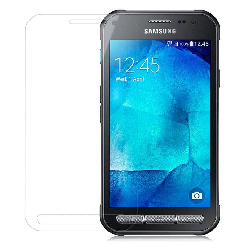 Cadorabo Panzer Folie kompatibel mit Samsung Galaxy XCover 3 - Schutzfolie Gehärtetes (Tempered) Display-Schutzglas in 9H Härte mit 3D Touch Kompatibilität