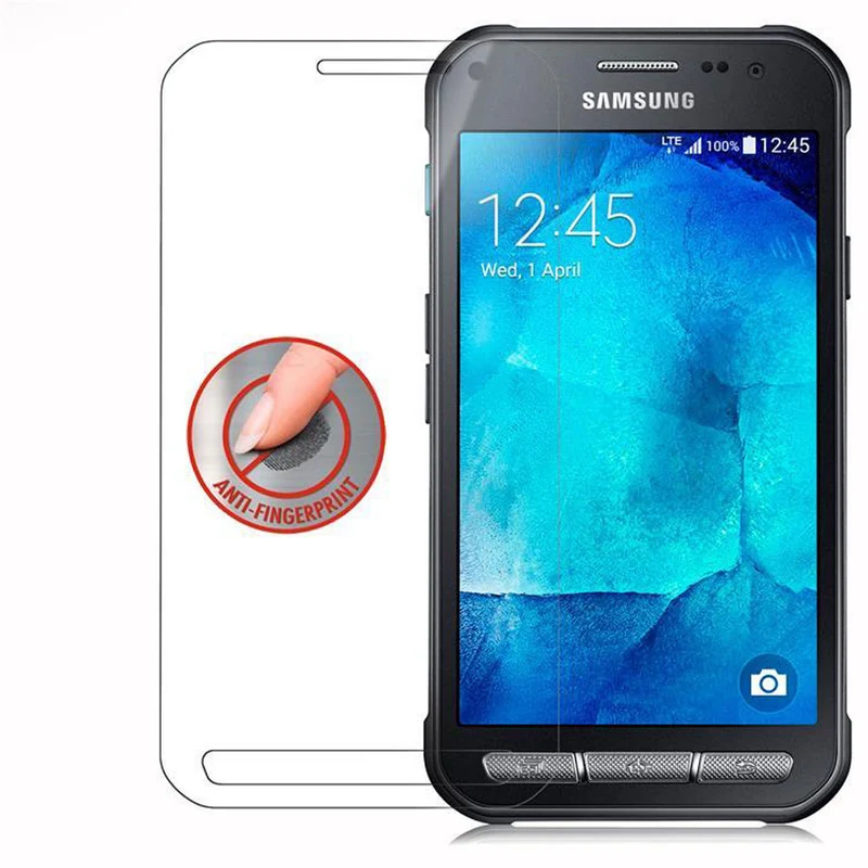 Cadorabo Panzer Folie kompatibel mit Samsung Galaxy XCover 3 - Schutzfolie Gehärtetes (Tempered) Display-Schutzglas in 9H Härte mit 3D Touch Kompatibilität