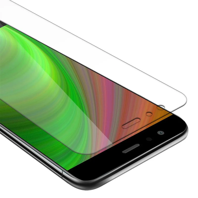 Cadorabo Panzer Folie kompatibel mit Huawei P10 LITE - Schutzfolie Gehärtetes (Tempered) Display-Schutzglas in 9H Härte mit 3D Touch Kompatibilität