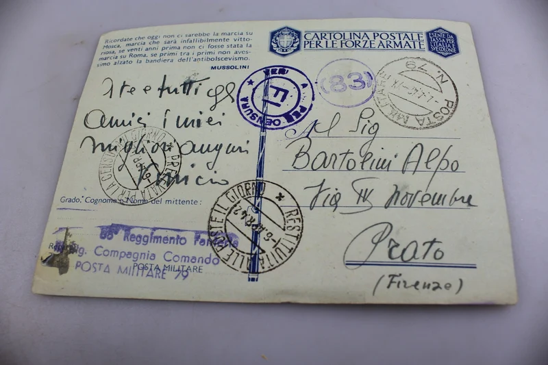 Postkarte "Europa gegen Antieuropa".