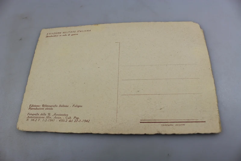 Postkarte "Kriegsflugbomber".