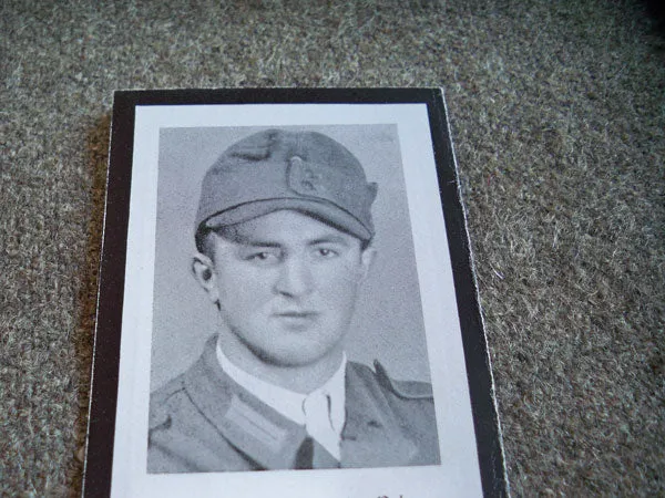 Sterbebilder La Maddalena Oktober 1944