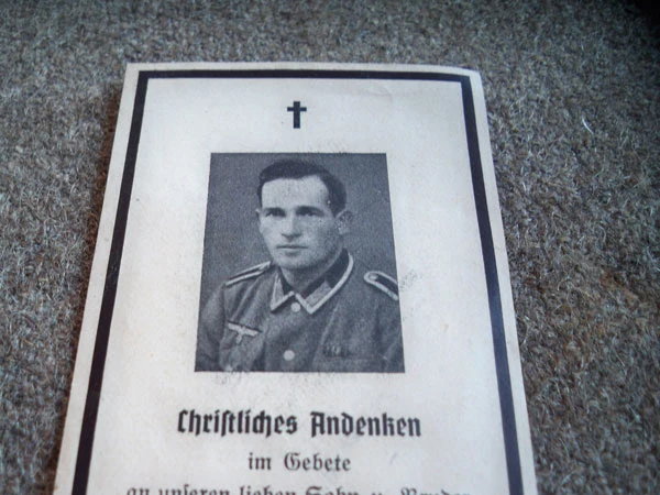 Sterbebilder Süditalien Mai 1946