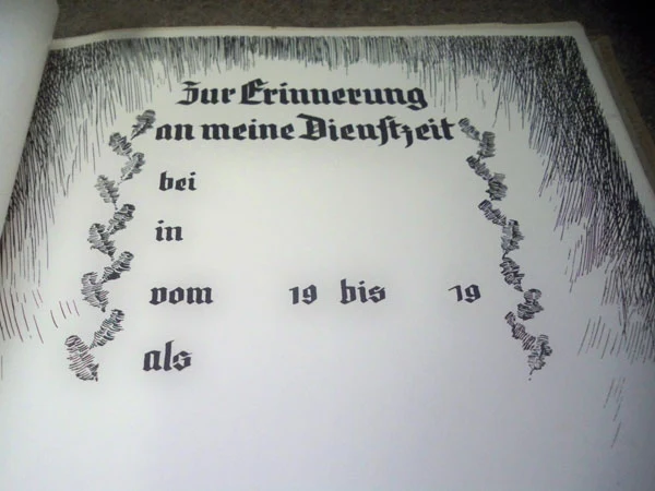 Fotoalbum "Wehrdienst Ehrendienst"