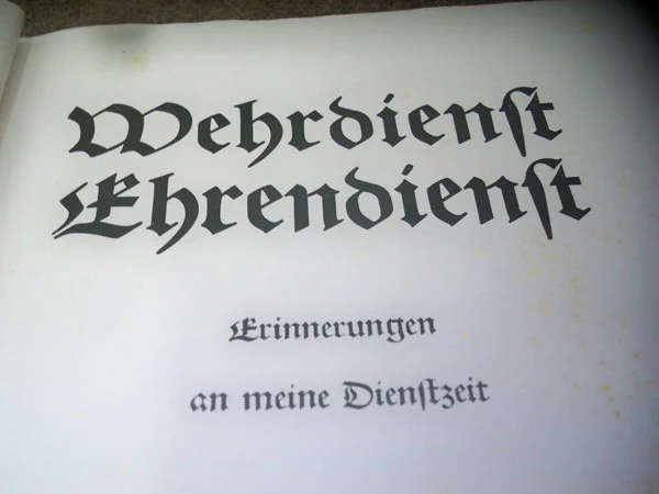 Fotoalbum "Wehrdienst Ehrendienst"