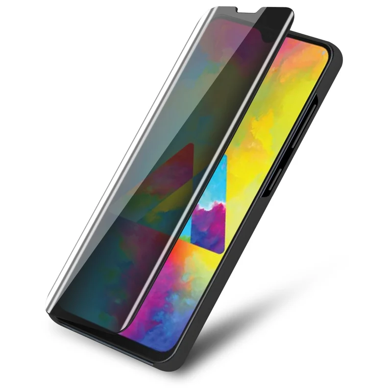 Cadorabo Hülle kompatibel mit Samsung Galaxy M21 / M30s Clear View Spiegel Schutzhülle mit Standfunktion 360 Grad Schutz