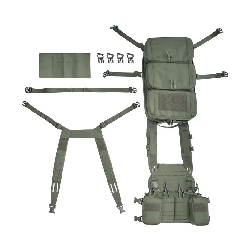 Tragesystem Chest Rig TT Modular Chest Rig 4xM4