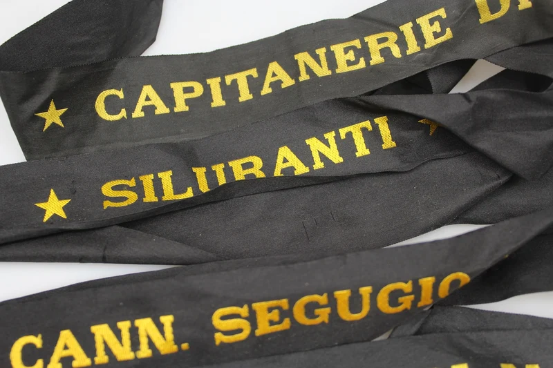 #10 Matrosenmützenbänder der italienischen Marine