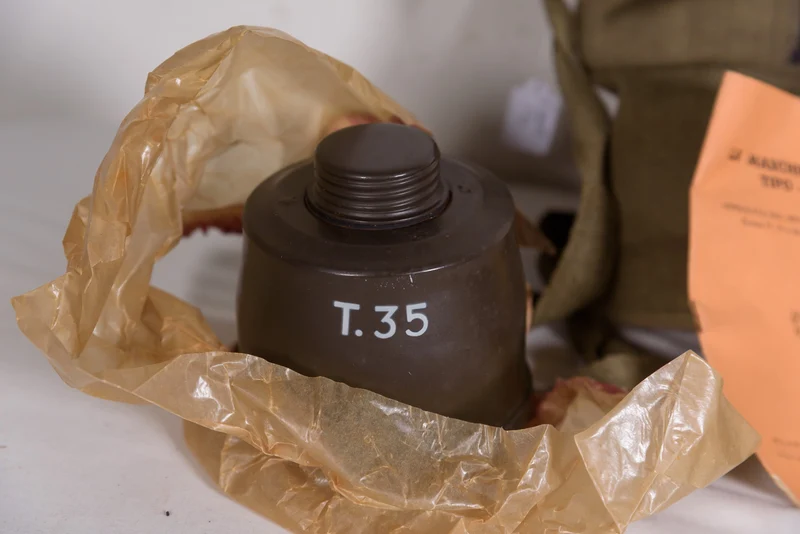 Gasmaske T.35 Größe I - REI WW 2